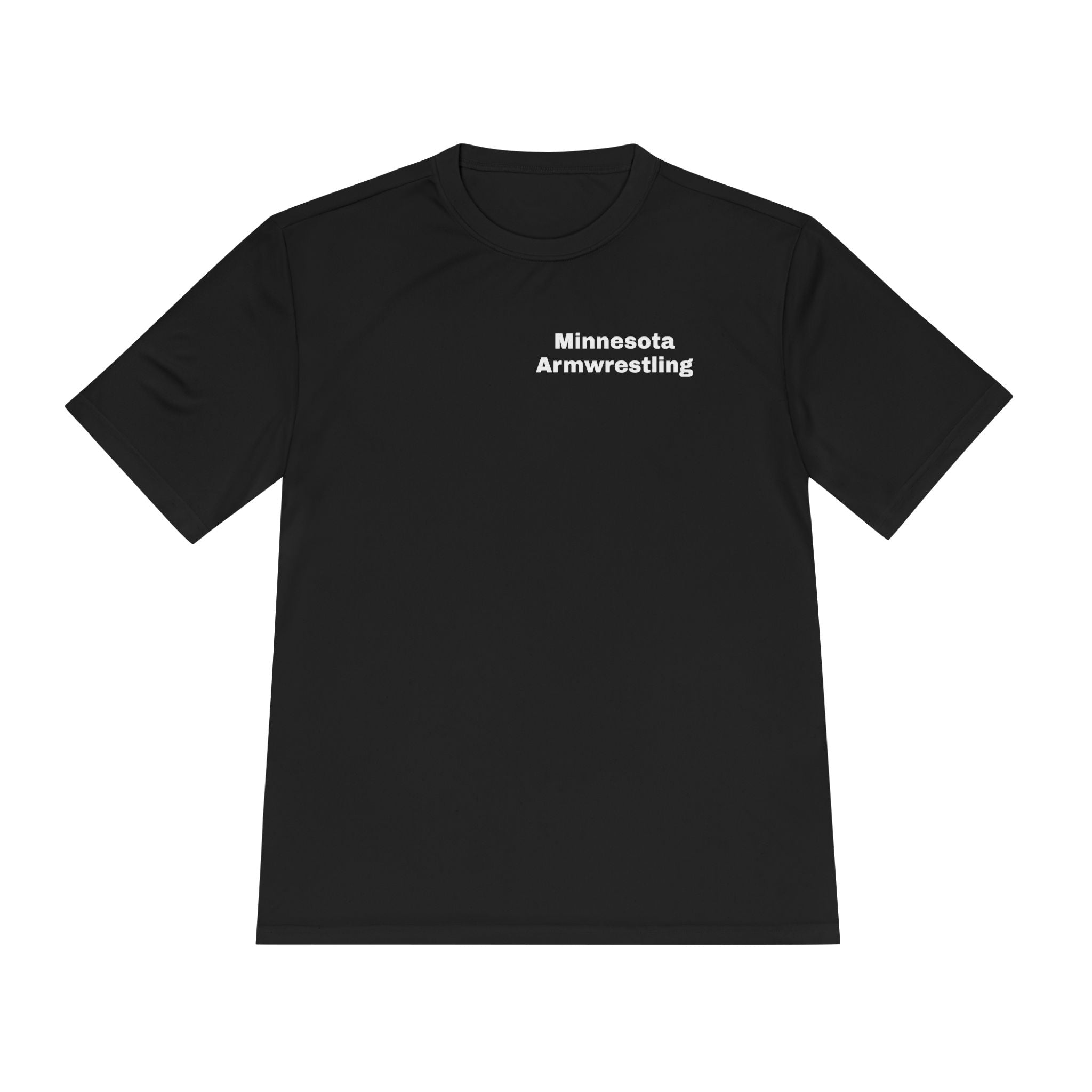 Minnesota Armwrestling Moisture Wicking Competition Tee